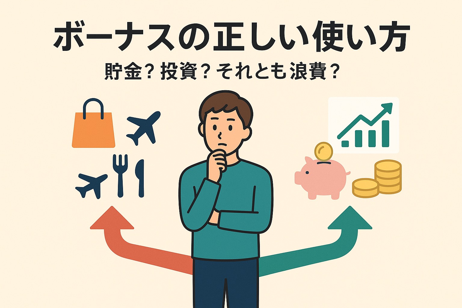 【ボーナスの正しい使い方】ボーナスは“幻のお金”という意識を持とう